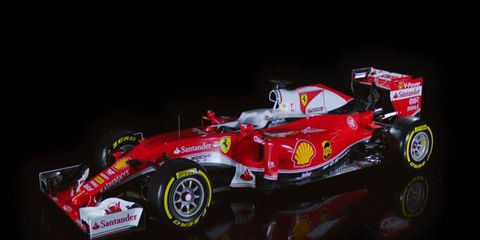Ferrari unveiled its new Formula One car on Friday.