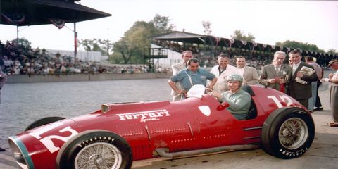Ferrari made it's Indy 500 debut in 1952. Coincidentally it was also Ferrari's last