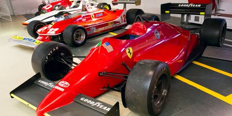 The Ferrari 637 was a stunning race car. It was unveiled to the press in 1986 but was never raced.