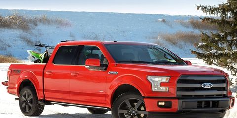 In pickup terms such as hauling and towing, aluminum is hard to argue with; Ford says the truck’s new aluminum body is the single biggest contributor to weight reduction -- up to 700 pounds