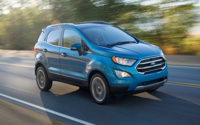 Ford Ecosport Becomes First Indian Import To Be Sold In The U S