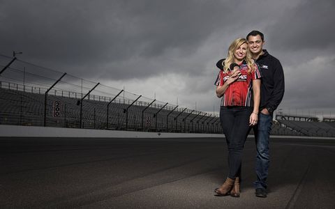 Courtney Force and Graham Rahal recently announced their engagement on Twitter.