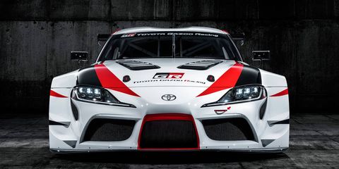 Notice the GR logo on the Supra concept from earlier this year; that'd stand for Gazoo Racing.