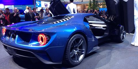 The Ford GT won Autoweek's Best in Show award at the Detroit auto show.