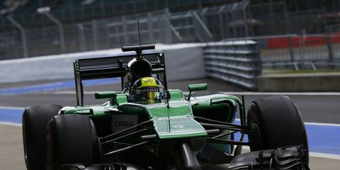 The Caterham Formula One car could be ditching its anteater-style news for a more traditional front as early as the Belgian Grand Prix.