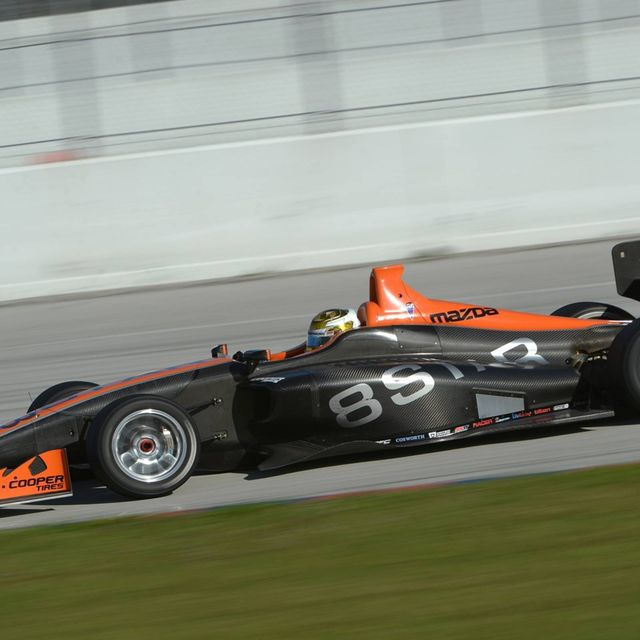 Scott Hargrove said the new Indy Lights car was "fantastic." Drivers tested the new cars this week in Jupiter, Fla.
