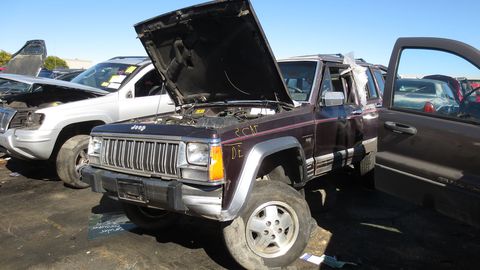 The Laredo trim level seems to be an indicator of the likelihood that a Cherokee will wash up in a wrecking yard.