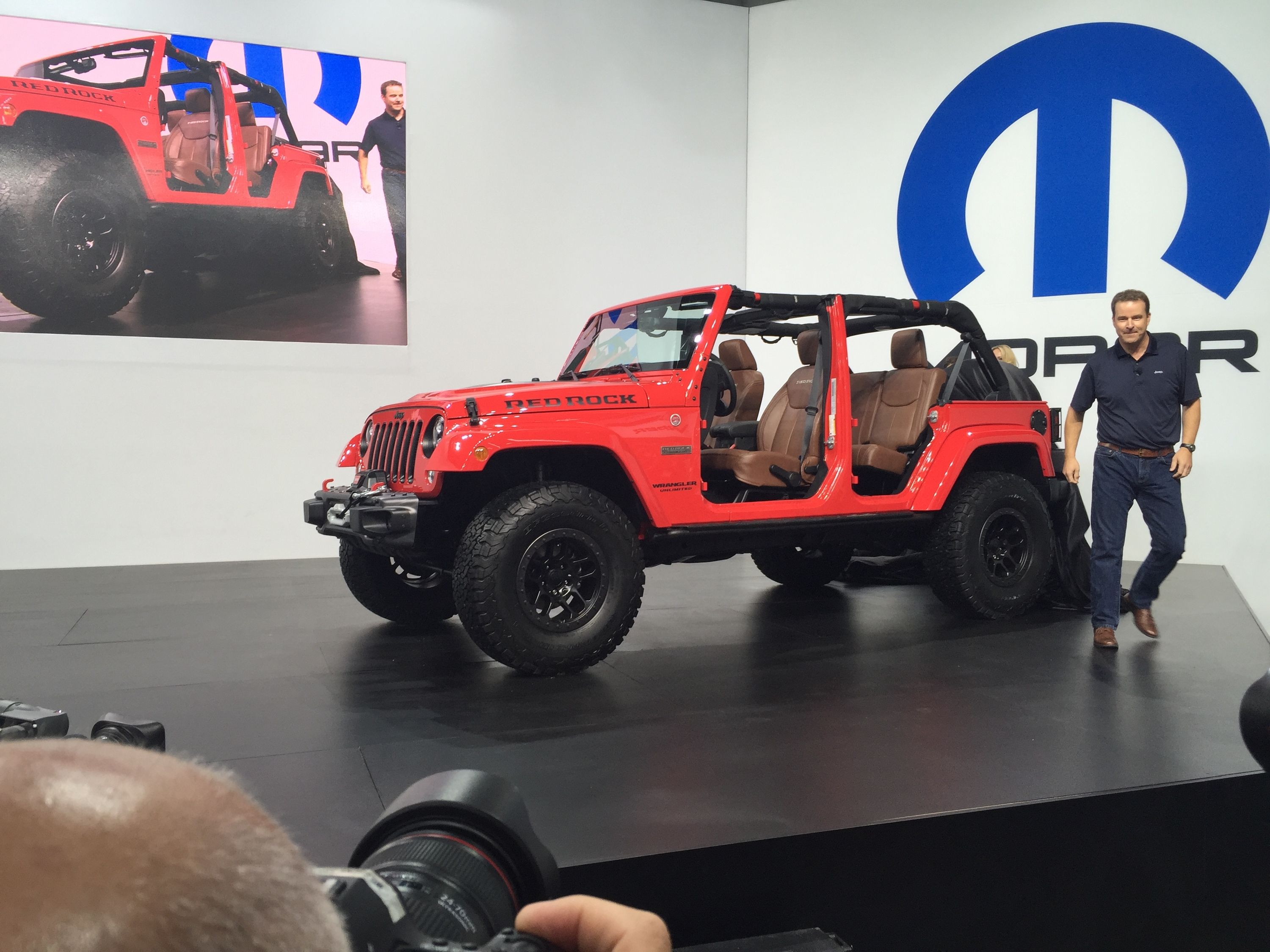 Jeep jumps to SEMA with Wrangler Red Rock Concept