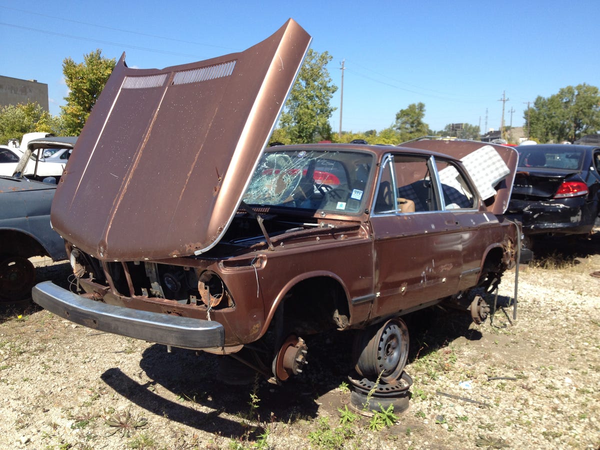 Bmw deals salvage yard