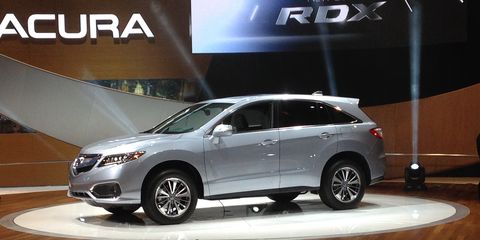 Acura RDX at the Chicago Auto Show