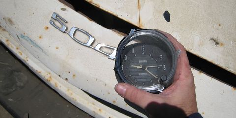 I pulled this clock in 2007, when it was still possible to find 504s in U-Wrench-It yards.