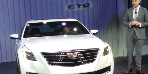 2016 Cadillac CT6 luxury sedan