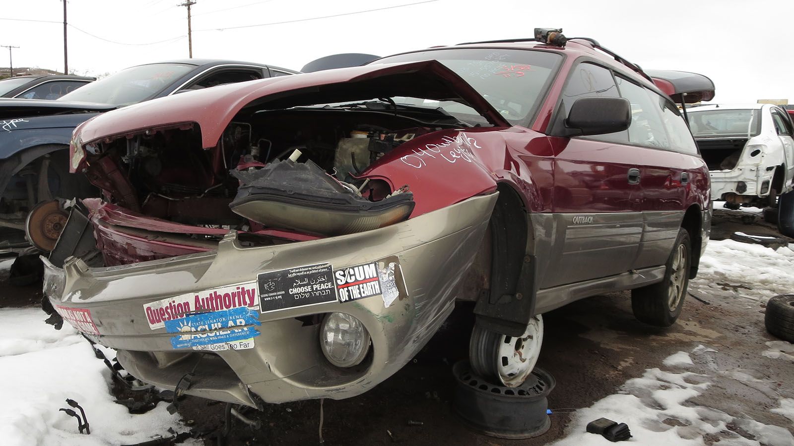 Subarus with these mirrors are easy to find in junkyards, especially in Colorado.