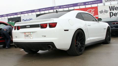 Bo White bought this 2010 Chevy Camaro with a supercharger already installed.