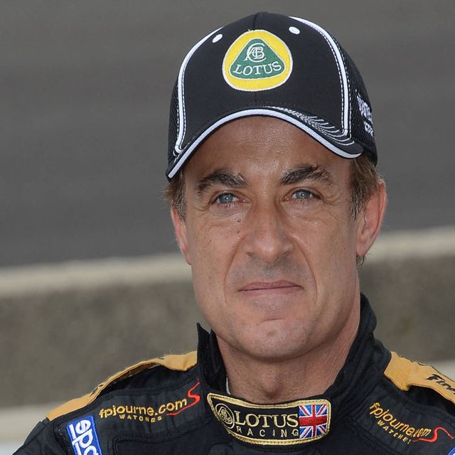 Jean Alesi qualified for the Indianapolis 500 for Lotus in 2012.