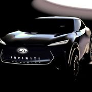 Infiniti plans to unveil an EV crossover concept in Detroit in a matter of weeks.
