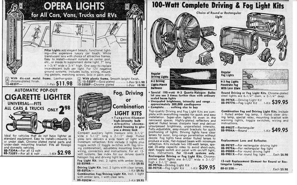 After gauges, there were wild off-road lights that I needed for my Beetle.