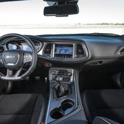 The refreshed interior of the 2015 Dodge Challenger SRT Hellcat is much more inviting.