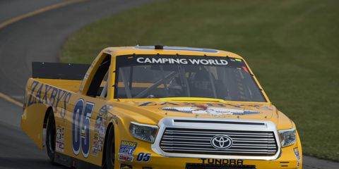 NASCAR Sprint Cup Series veteran Clint Bowyer will be driving the No. 05 Toyota Tundra in today's NASCAR Camping World Truck Series race at Pocono Raceway.