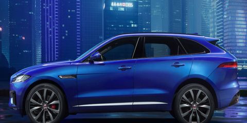 Jaguar reveals the broad side of their 2016 F-pace SUV