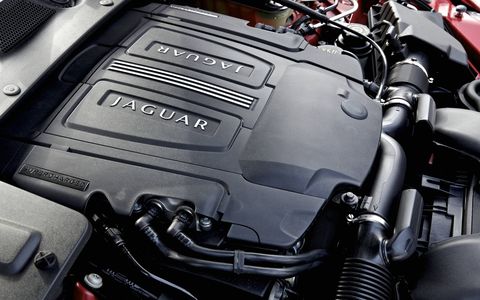 Motivating the 2015 Jaguar XJL Portfolio is a 3.0-liter supercharged V6 under the hood.