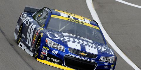 A 40th-place finish at Kansas left six-time NASCAR Sprint Cup Series champion Jimmie Johnson in 12th place in the Chase.