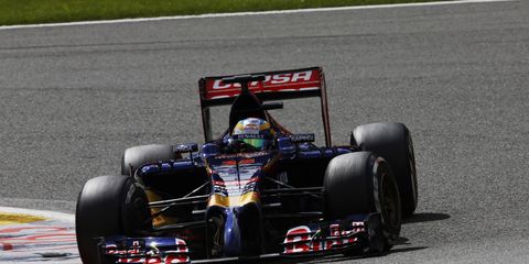 Jean-Eric Vergne, 24, is being replaced at Toro Rosso by 16-year-old Max Verstappen in 2015.