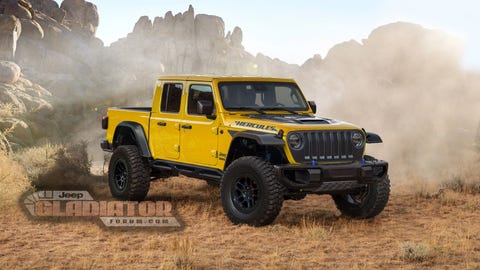 Is Jeep building a Raptor-fighting Gladiator pickup?