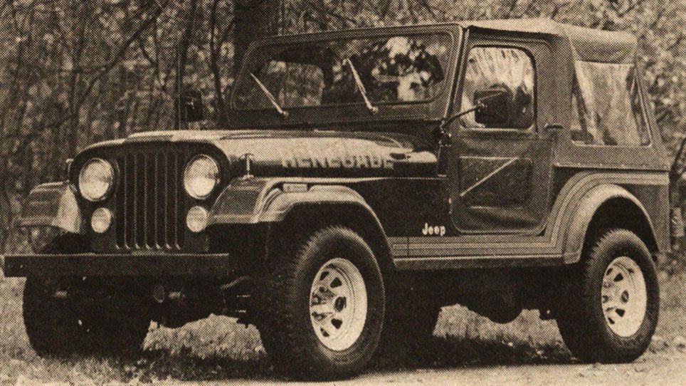 November 1984: The Jeep belongs in a category of its own