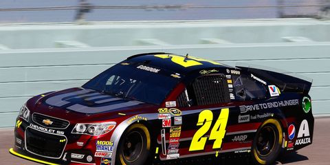 Jeff Gordon can't win a championship on Sunday, but he's got a good chance to win the NASCAR Sprint Cup finale at Homestead-Miami Speedway.