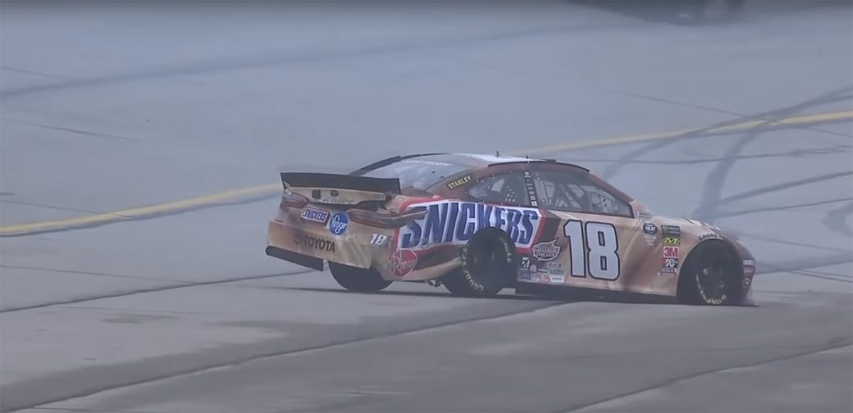 Video: Kyle Busch Crashes In Nascar Cup Practice At Atlanta