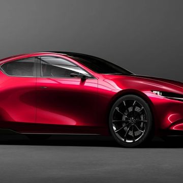 The Mazda Kai was unveiled at the Tokyo Motor Show.