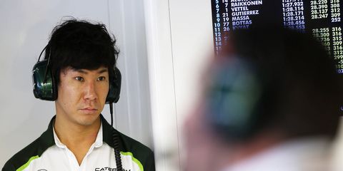 Kamui Kobayashi on the Caterham situation: "I want to race. But what happens in the last couple of weeks is not much about sport. I think it was political decisions."