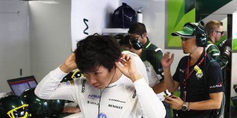The Caterham F1 team announced this week that Kamui Kobayashi will drive the team's No. 10 this weekend in Singapore.