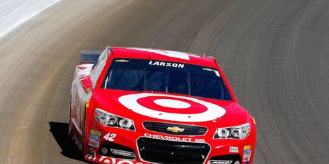 Kyle Larson, who is winless in his brief NASCAR Sprint Cup Series career, blames himself for two races that got away from him earlier this season.