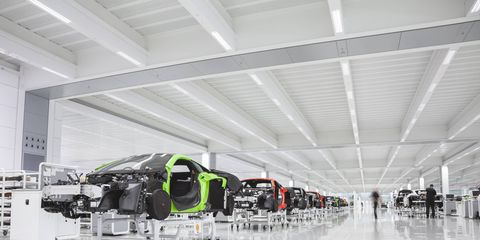 Seven years from now, only hybrids will be rolling down McLaren's production lines.