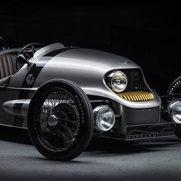 This Morgan EV three-wheeler is about as modern as Morgan's lineup currently gets.