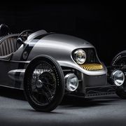The Morgan EV3 will trade a gasoline V-twin engine for an electric motor.