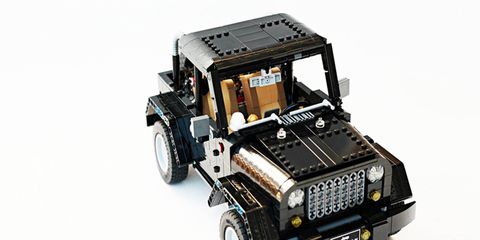 This Lego Jeep Wrangler Rubicon could be yours.
