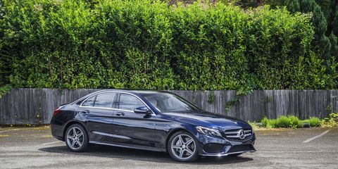 The new C-class has added 3 inches to its wheelbase.