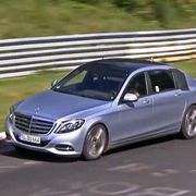 The S-class-based 2015 Mercedes-Benz Maybach sedan shown in this video clip looks more or less production-ready.