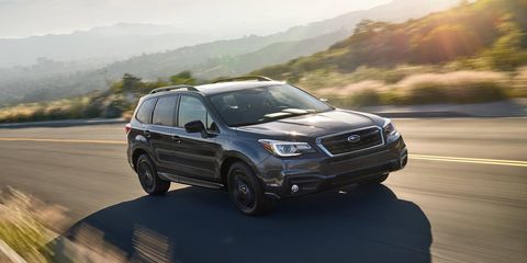 The Forester comes in base, Premium, Limited and Touring trims with either a 2.0-liter turbo four or a 2.5-liter naturally aspirated four.