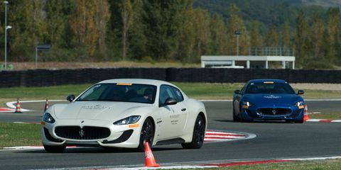Track exercises take place at the circuit in Varano de’ Melegan, about 10 miles from Parma.