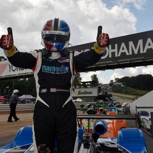 McMurray became the youngest driver to compete and finish the 24 Hours of Le Mans at just 16-years-old.