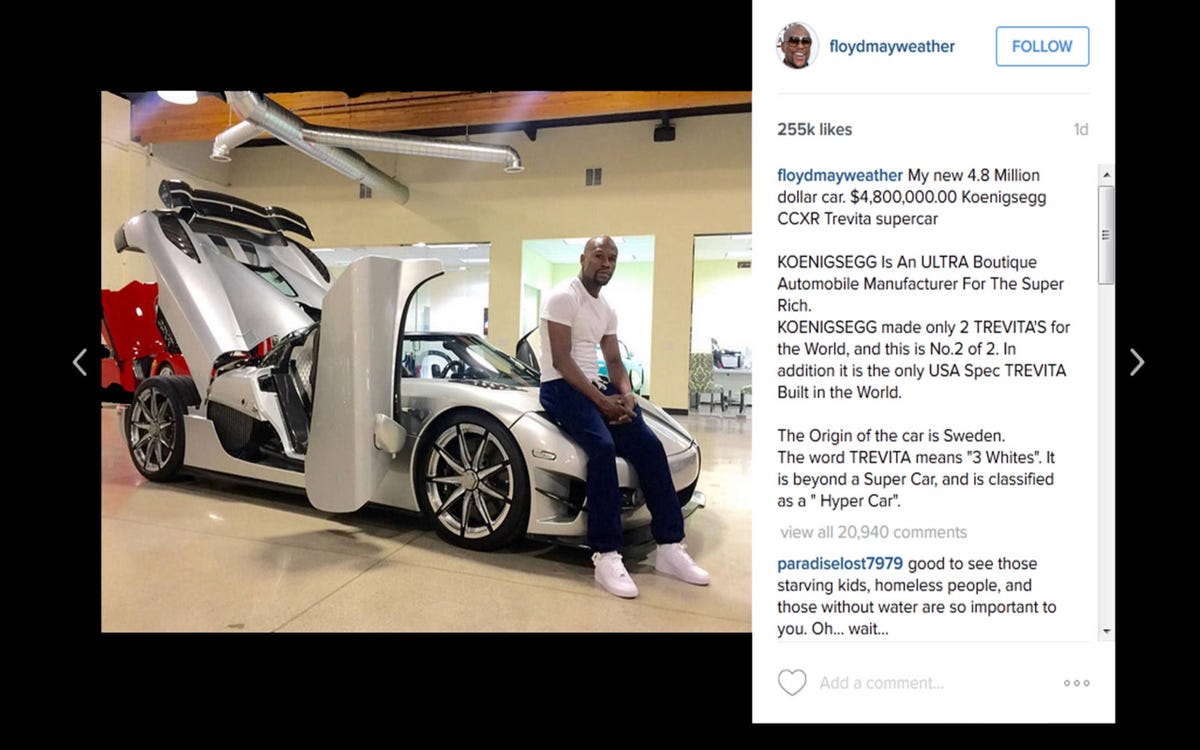 Five Insanely Expensive Things Floyd Mayweather owns