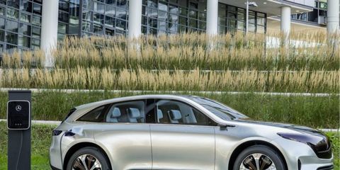 Mercedes-Benz launch of Generation EQ concept at the sacrifice of profits.