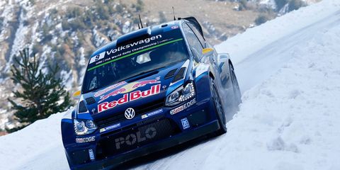 Andreas Mikkelsen leads Thierry Neuville with two days of rallying to go in Sweden.