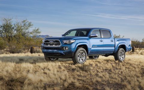 A look at the 2016 Toyota Tacoma midsize pickup truck ahead of its official 2015 Detroit auto show reveal.