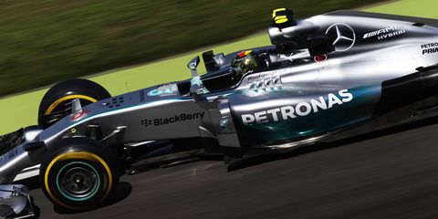 Everything continues to go right for Nico Rosberg, who put Mercedes on the pole in Germany on Saturday.