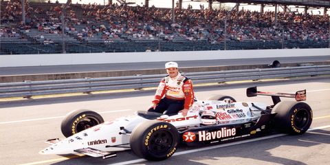 Nigel Mansell abruptly retired from F1 in 1993 and jumped into the CART series. He took third in the 1993 Indy 500 for Newman/Haas Racing.